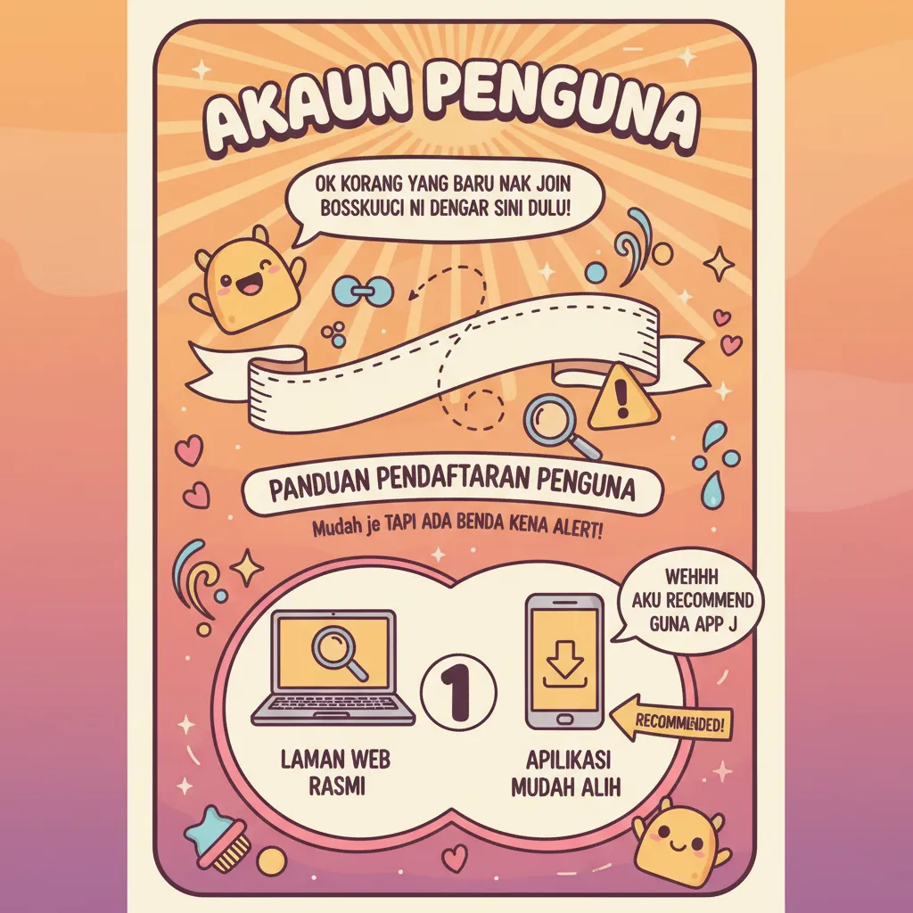 Panduan Pendaftaran Pengguna Bosskucuci