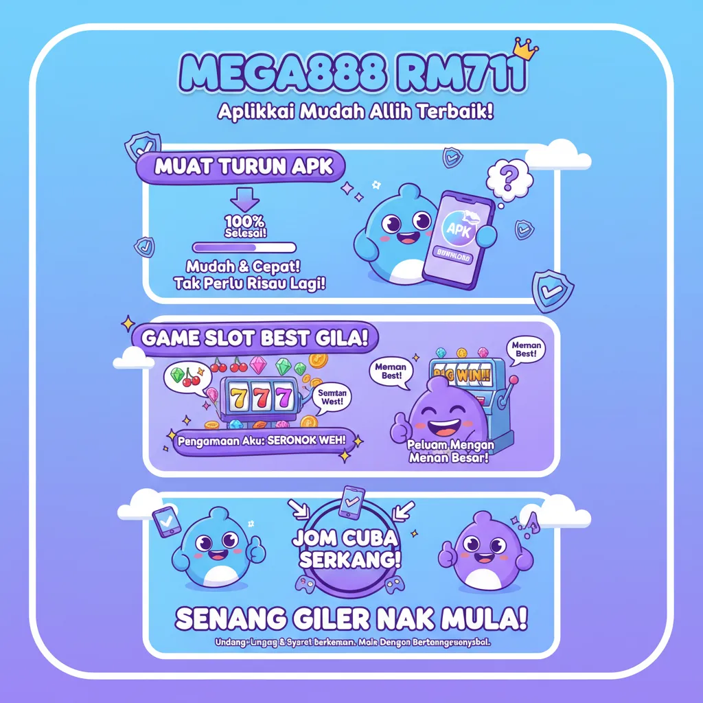 Mega888 RM711: Muat Turun APK & Slot