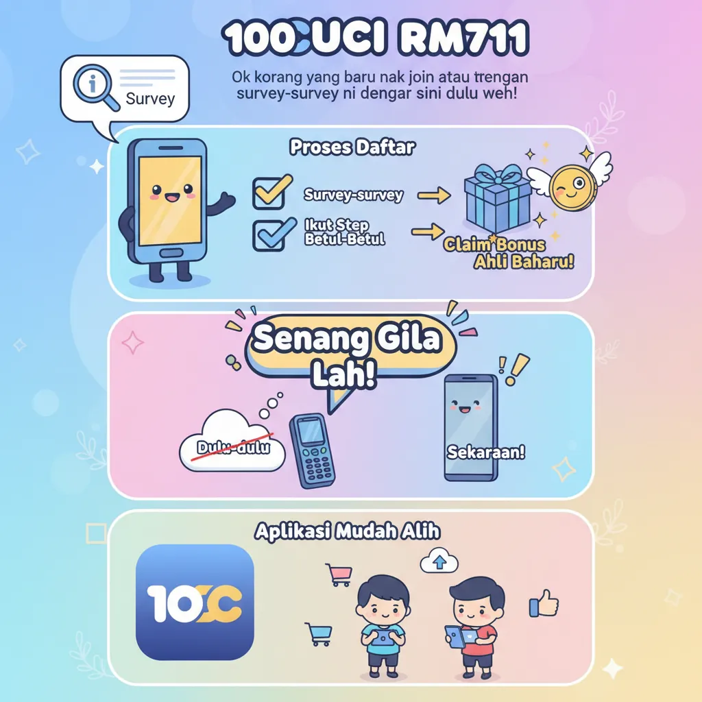 Daftar 100cuci rm711: Bonus Ahli Baharu