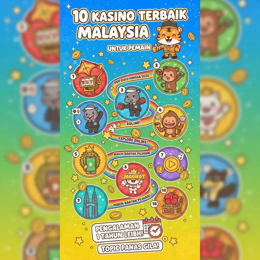 10 Kasino Terbaik Malaysia Untuk Pemain