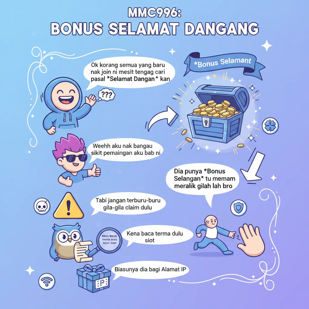 Bonus Selamat Datang & Permainan Kasino mmc996