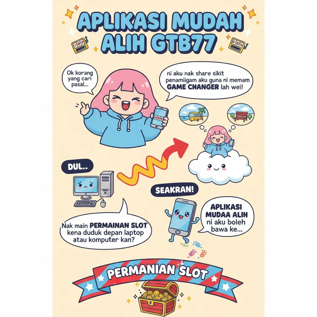 Aplikasi Mudah Alih GTB77 Untuk Permainan Slot