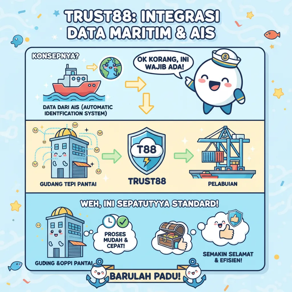 Integrasi Data Maritim Trust88 dan AIS