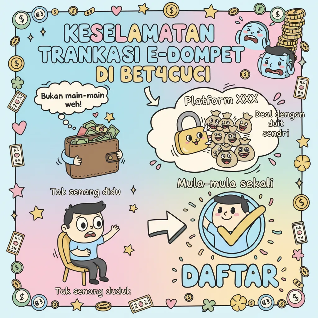 Keselamatan Transaksi E-Dompet di Bet4cuci