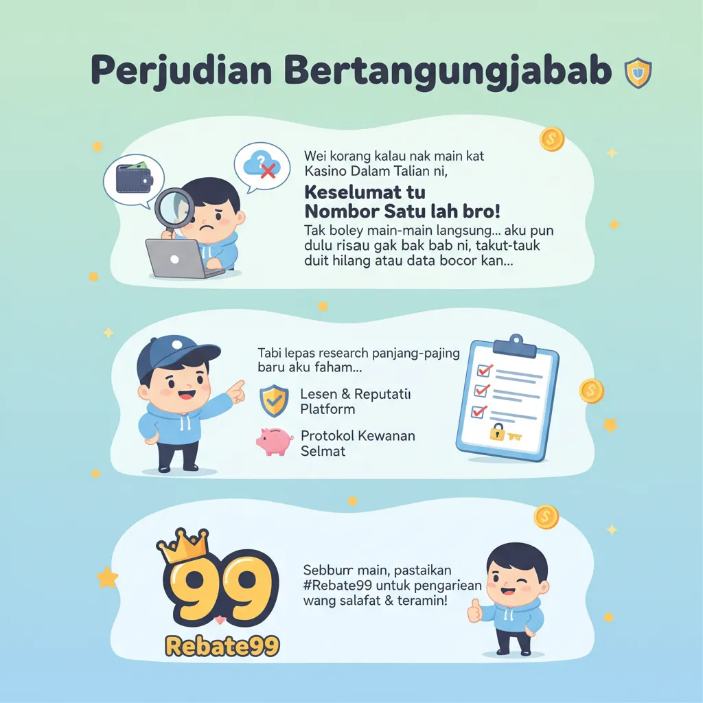 Keselamatan Kasino Dalam Talian Rebat99