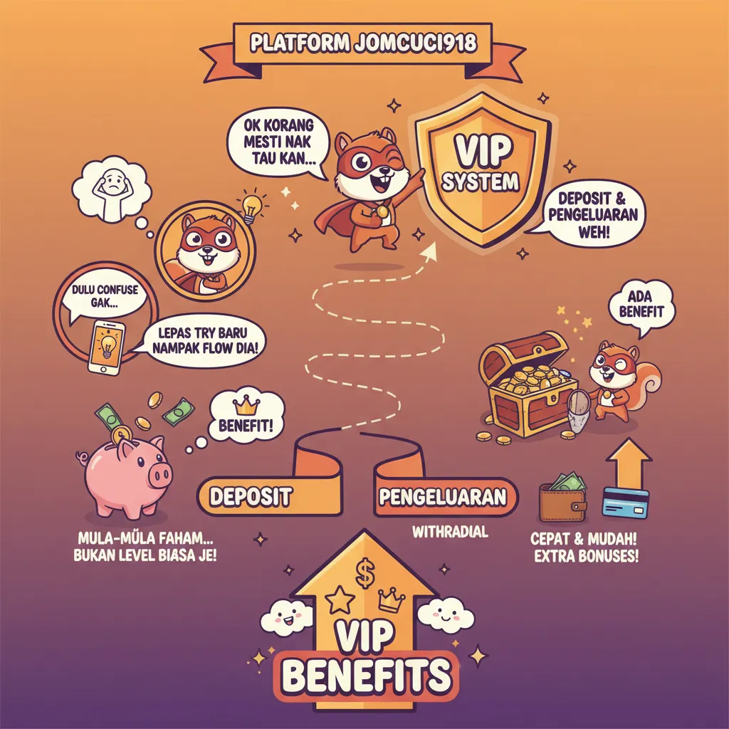 Sistem VIP Jomcuci918: Deposit & Pengeluaran