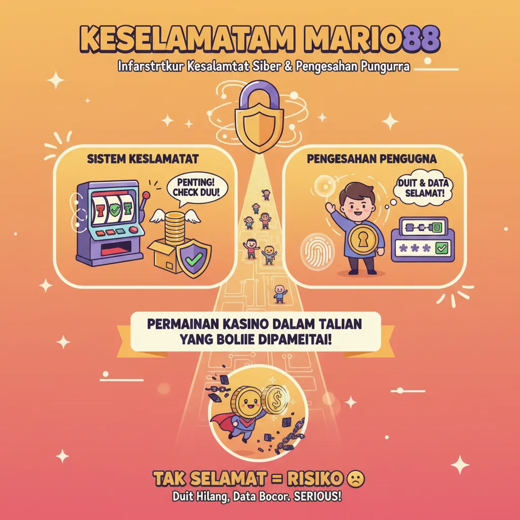 Keselamatan Mario88: Infrastruktur Keselamatan Siber & Pengesahan Pengguna