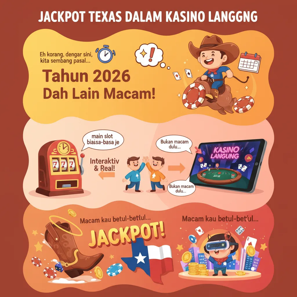 Jackpot Texas Dalam Kasino Langsung